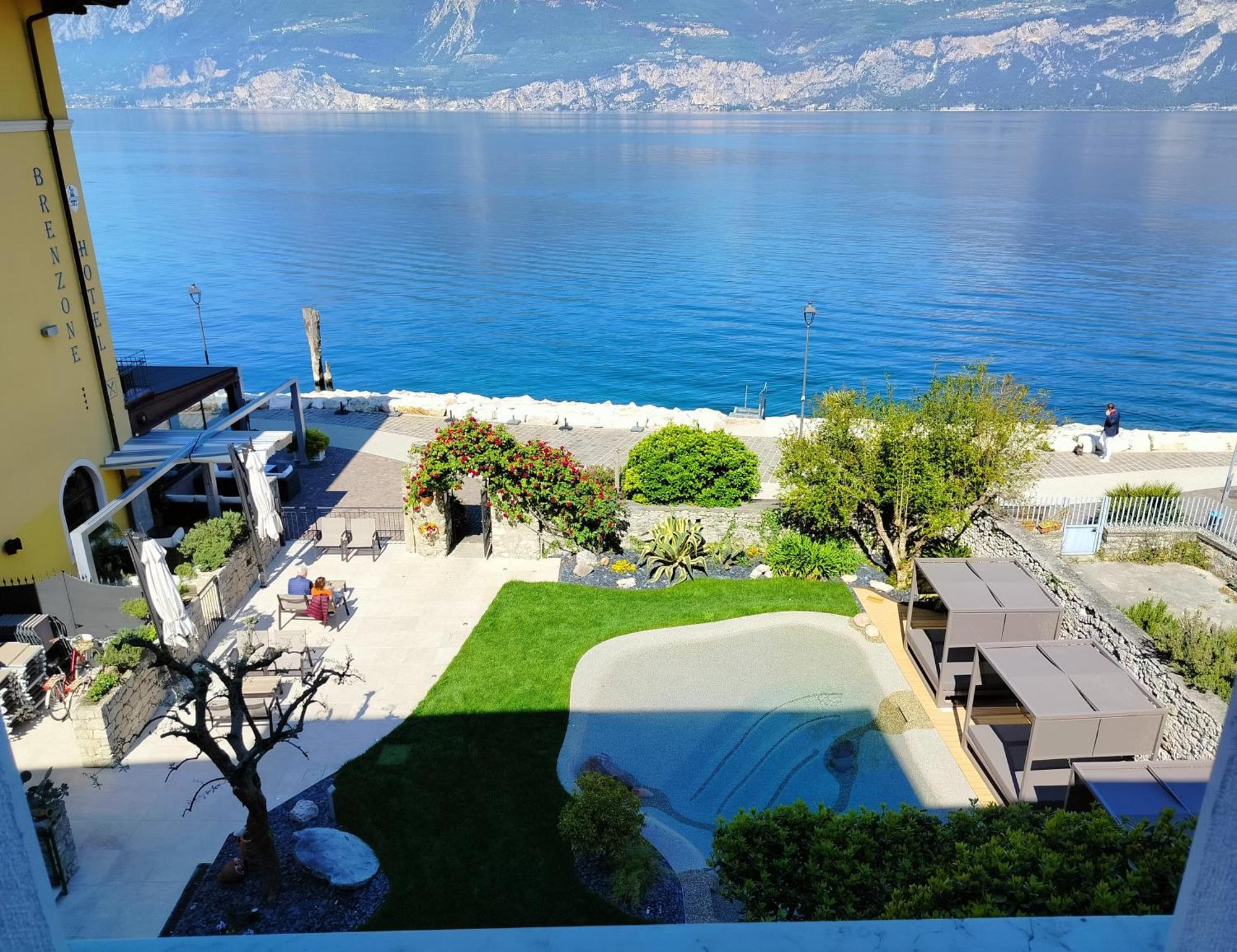Lake Front Hotel Brenzone Dış mekan fotoğraf